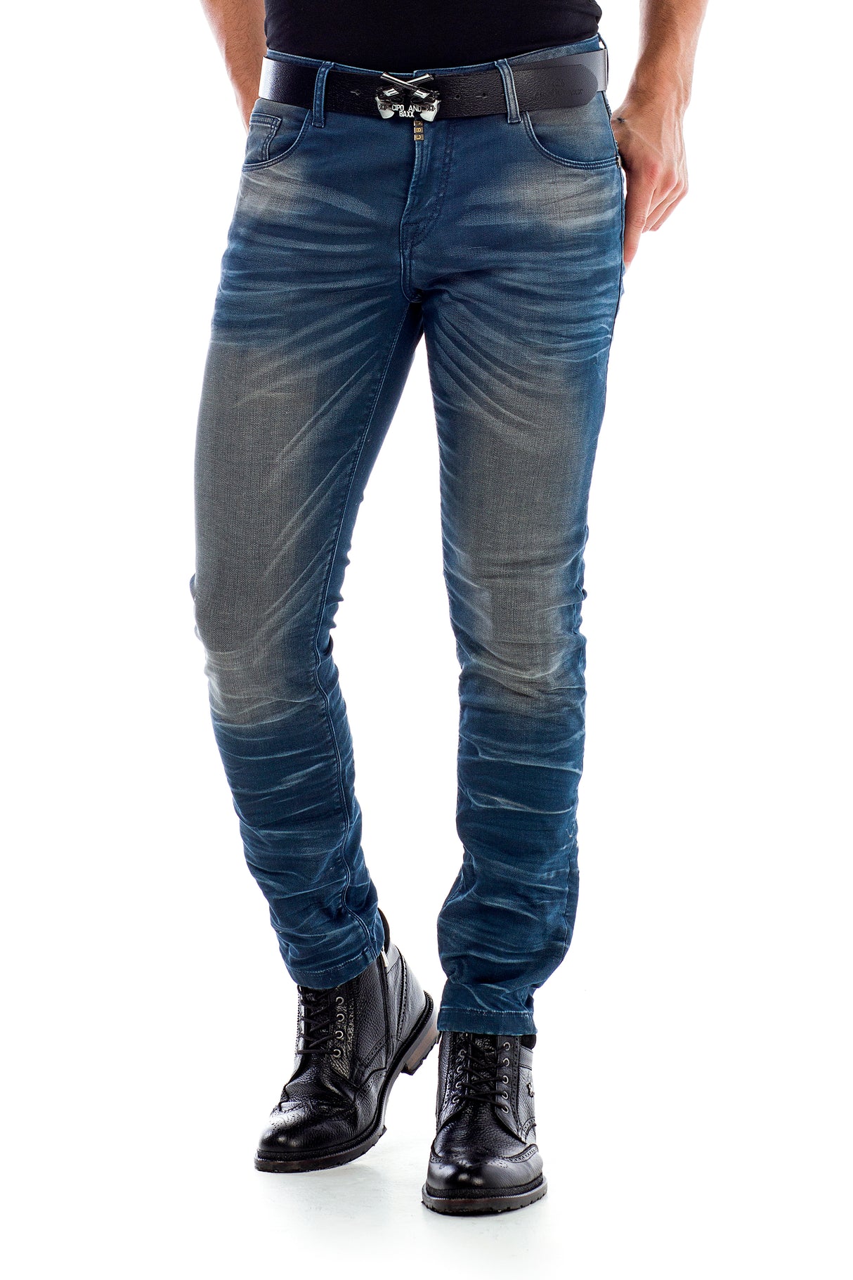 CD492 Jeans slim-fit style 5 poches