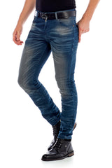 CD492 Jeans slim-fit style 5 poches