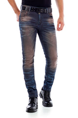 CD492 Jeans slim-fit style 5 poches