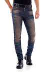 CD492 Slim-Fit-Jeans im 5-Pocket Style