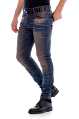 CD492 Jeans slim-fit style 5 poches