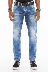 CD520 men's tube jeans in use look