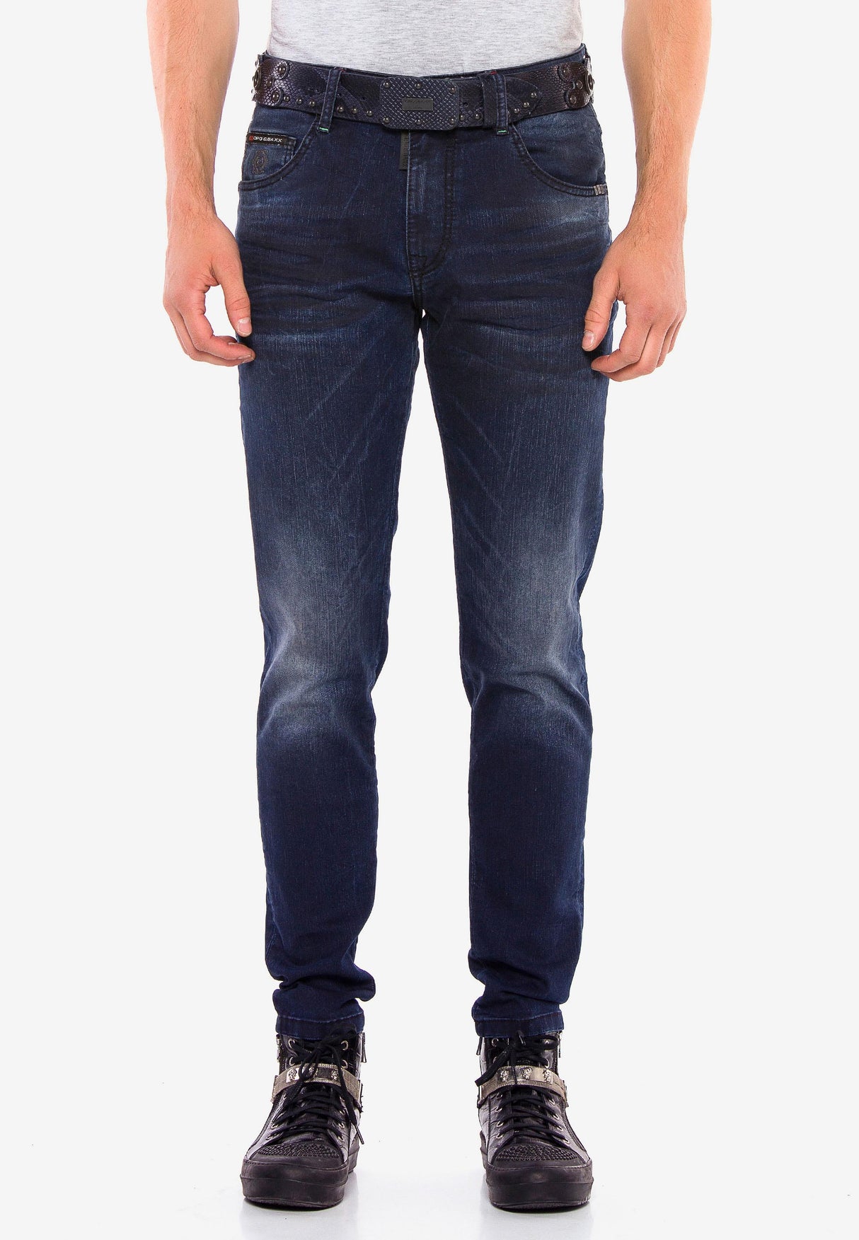 CD540 Heren Jeans voor in Slim-Fit Snit