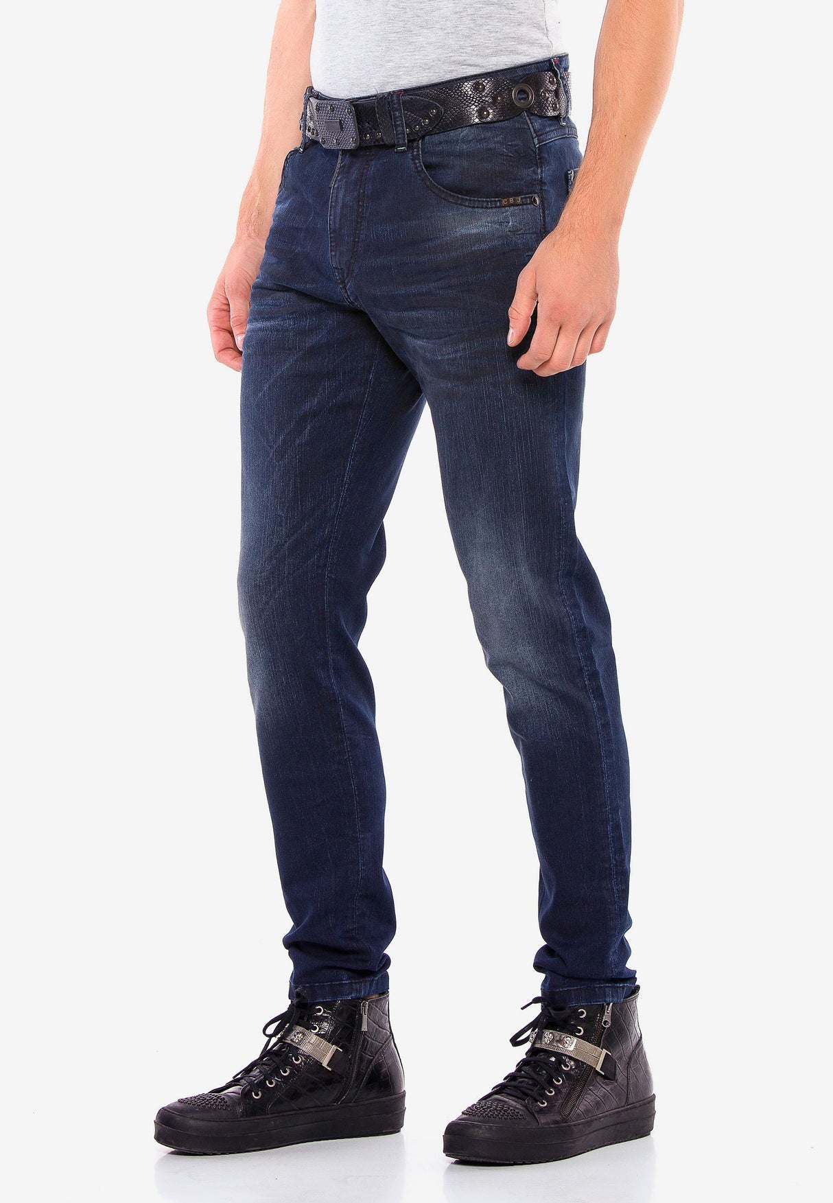 CD540 Heren Jeans voor in Slim-Fit Snit