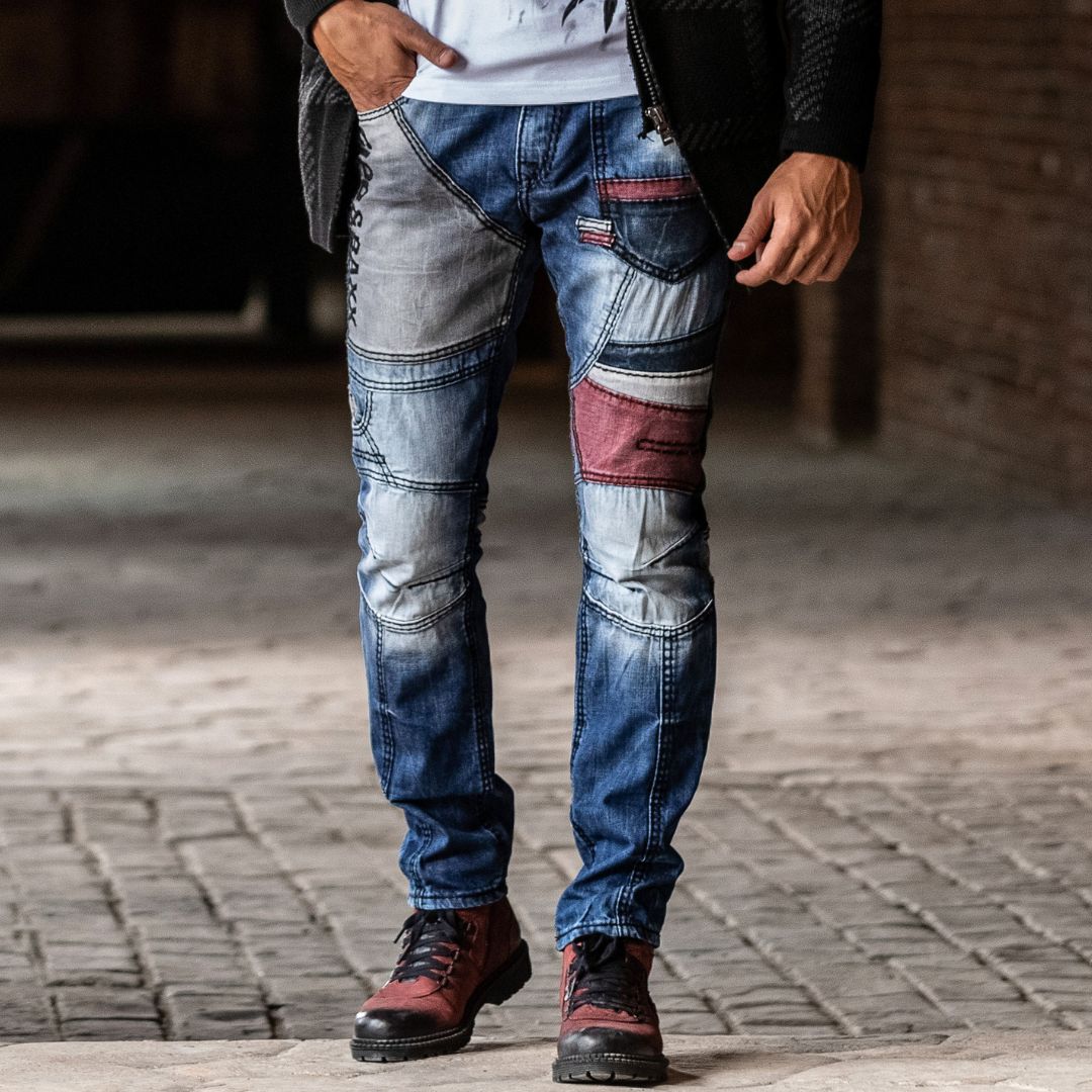 CD574 Comfortable Men's Jeans in an extravagant Design