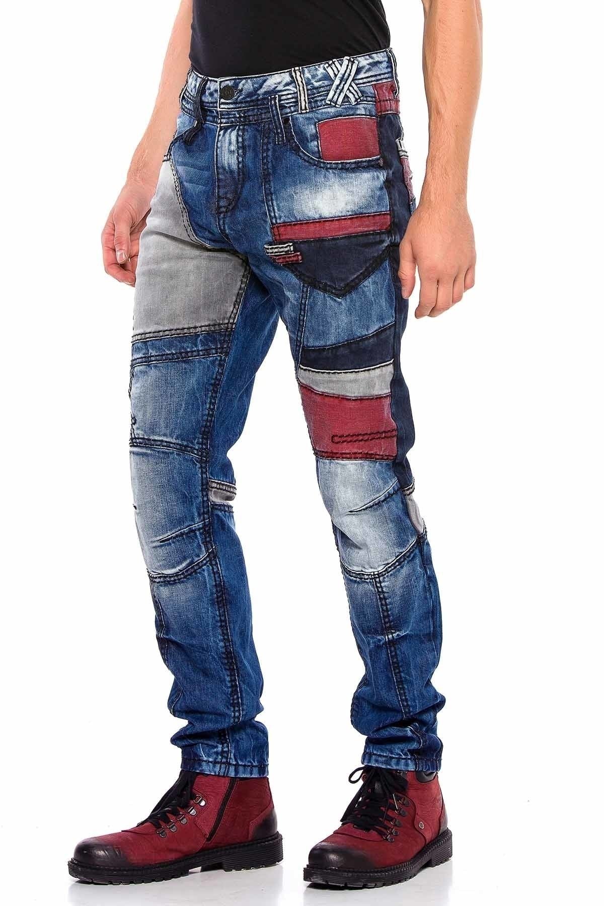 CD574 Comfortable Men's Jeans in an extravagant Design