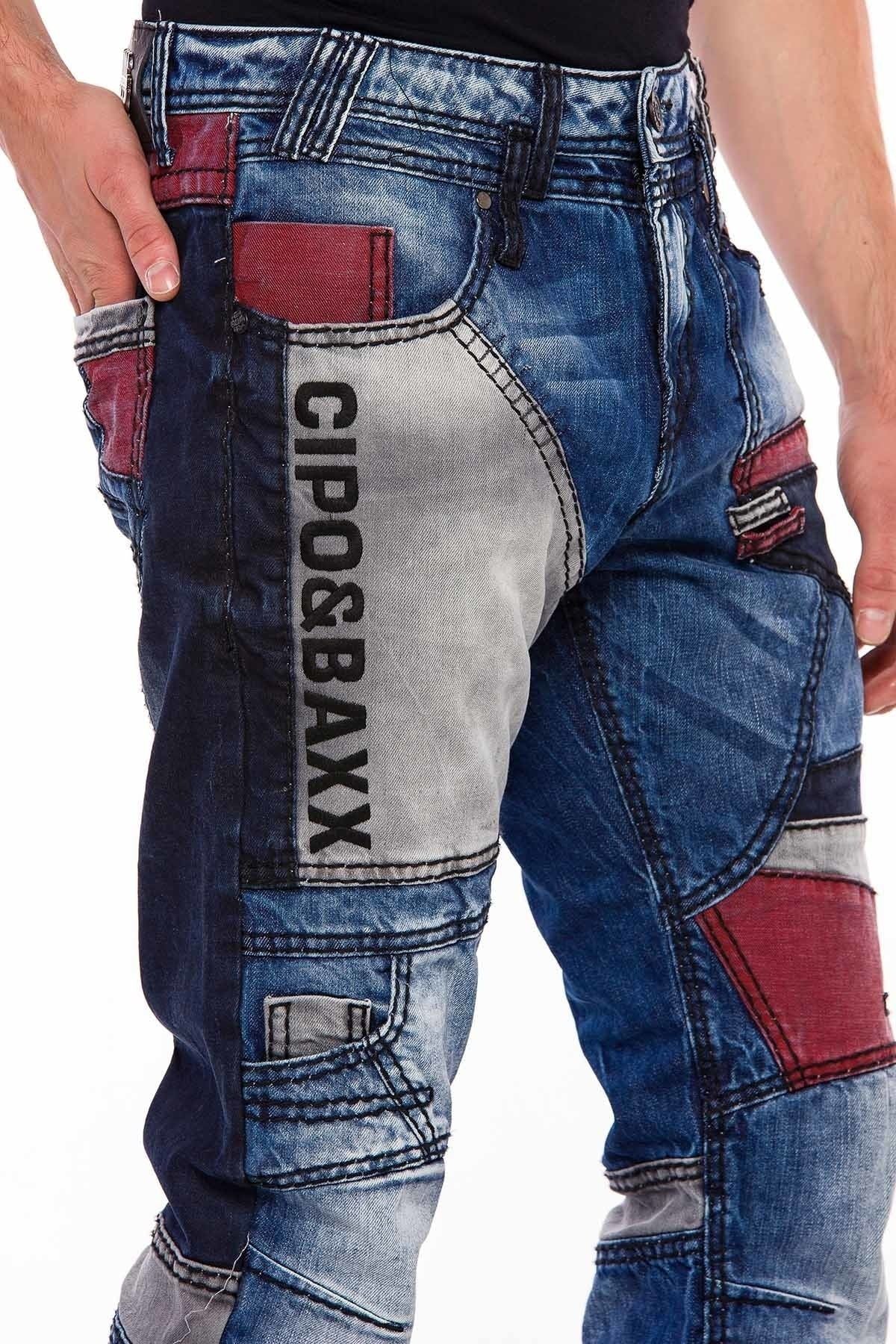 CD574 Comfortable Men's Jeans in an extravagant Design