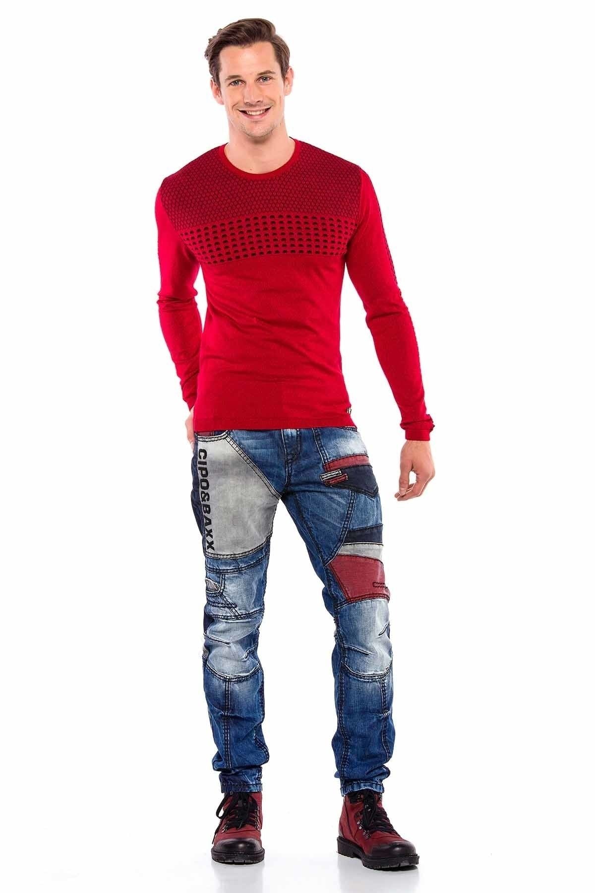 CD574 Comfortable Men's Jeans in an extravagant Design