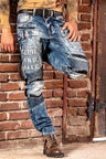 CD637 men's comfortable jeans in a cool look