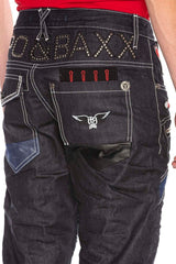 CD639 Men Straight Fit Jeans in stylish design