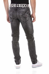 CD712 Men Straight Fit-Jeans in the classic 5-pocket style