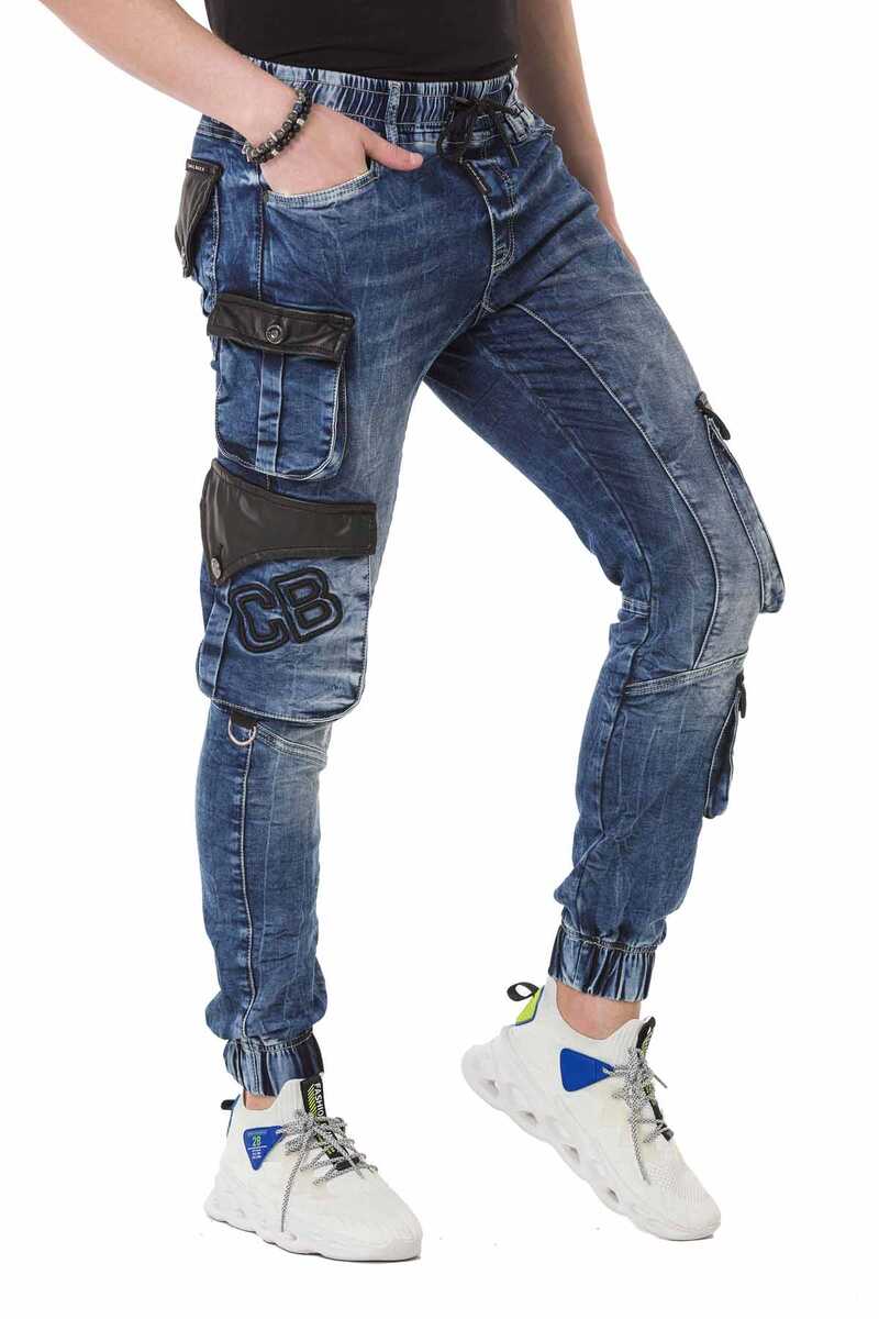 CD790 Jeans droit de designer pour hommes