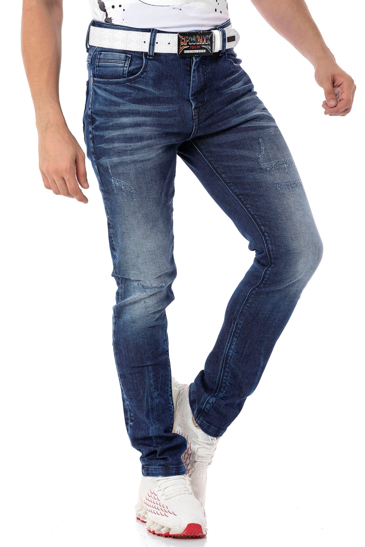 CD806 Heren Jeans in Straight Fit