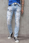CD810 Herren Jeans in extravagantem Look