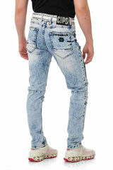 CD810 Herren Jeans in extravagantem Look