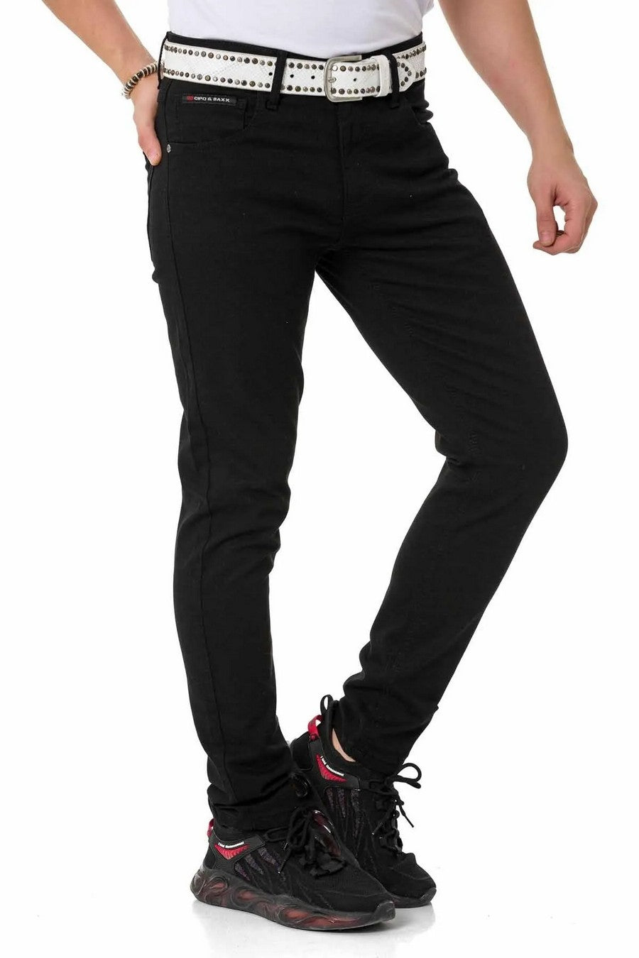 CD820 Slim Fit Heren Jeans in Basic Look