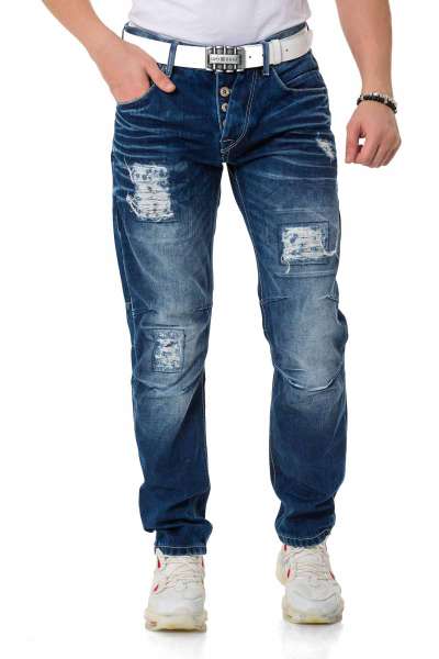 CD838 Heren Jeans in Destroyed Look