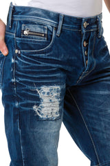 CD838 Jeans da uomo slavati