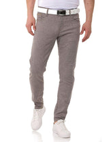 CD840 men's fabric trousers in the fashionable slim fit cut