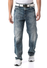 CD903 jeansy męskie Baggy Fit