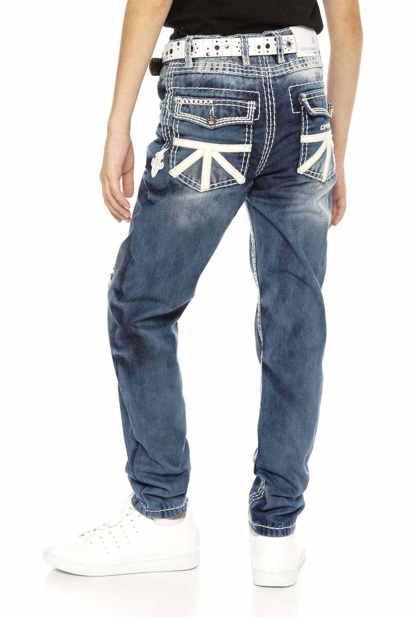 CDK108 BLUE JUNGEN JEANS REGULAR FIT