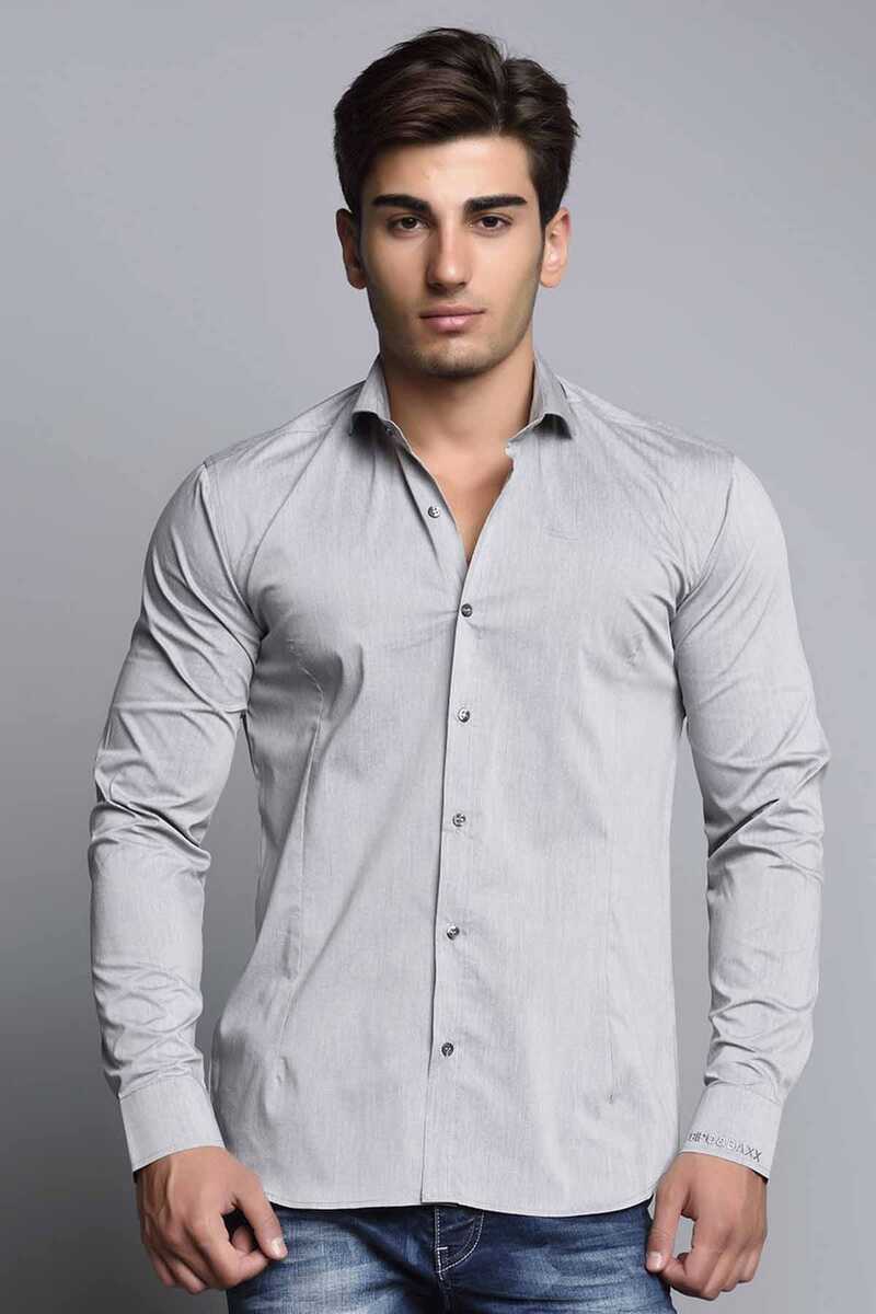 CH113 men's long -sleeved shirt in the classic cut