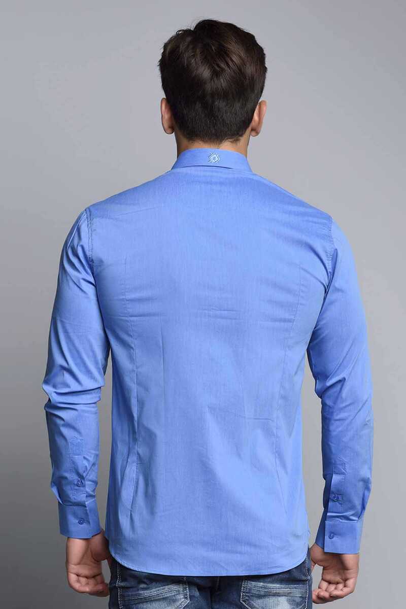 CH113 men's long -sleeved shirt in the classic cut