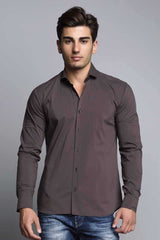 CH113 men's long -sleeved shirt in the classic cut