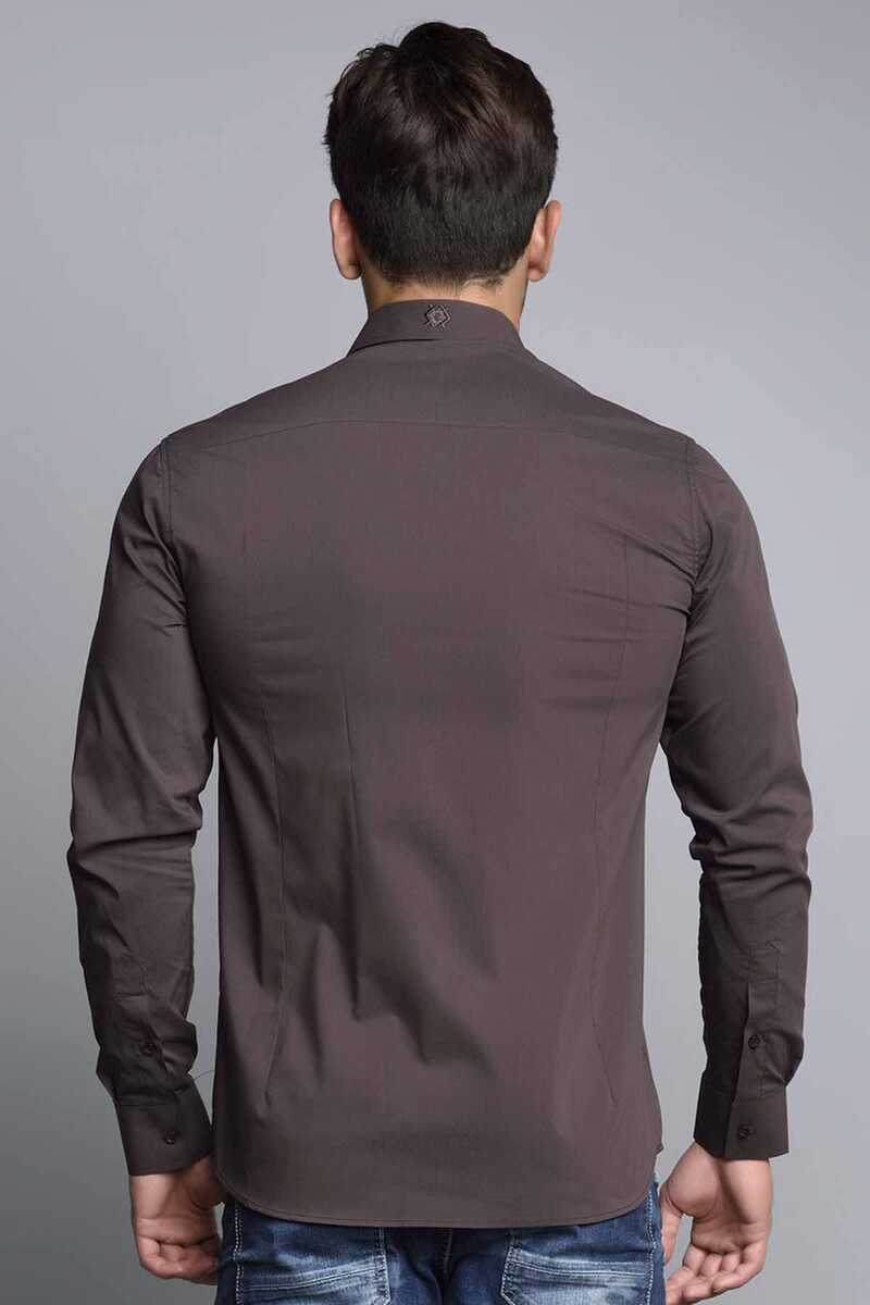 CH113 men's long -sleeved shirt in the classic cut