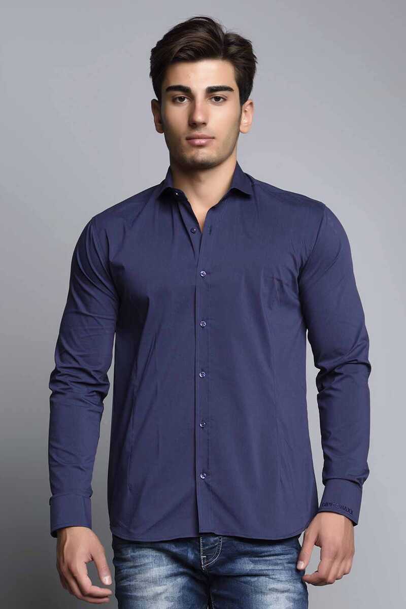 CH113 men's long -sleeved shirt in the classic cut