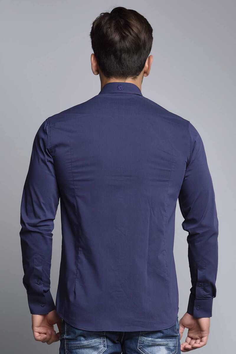 CH113 men's long -sleeved shirt in the classic cut