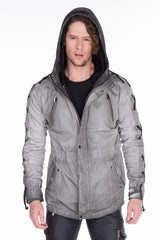 CJ183 Veste anthracite pour hommes