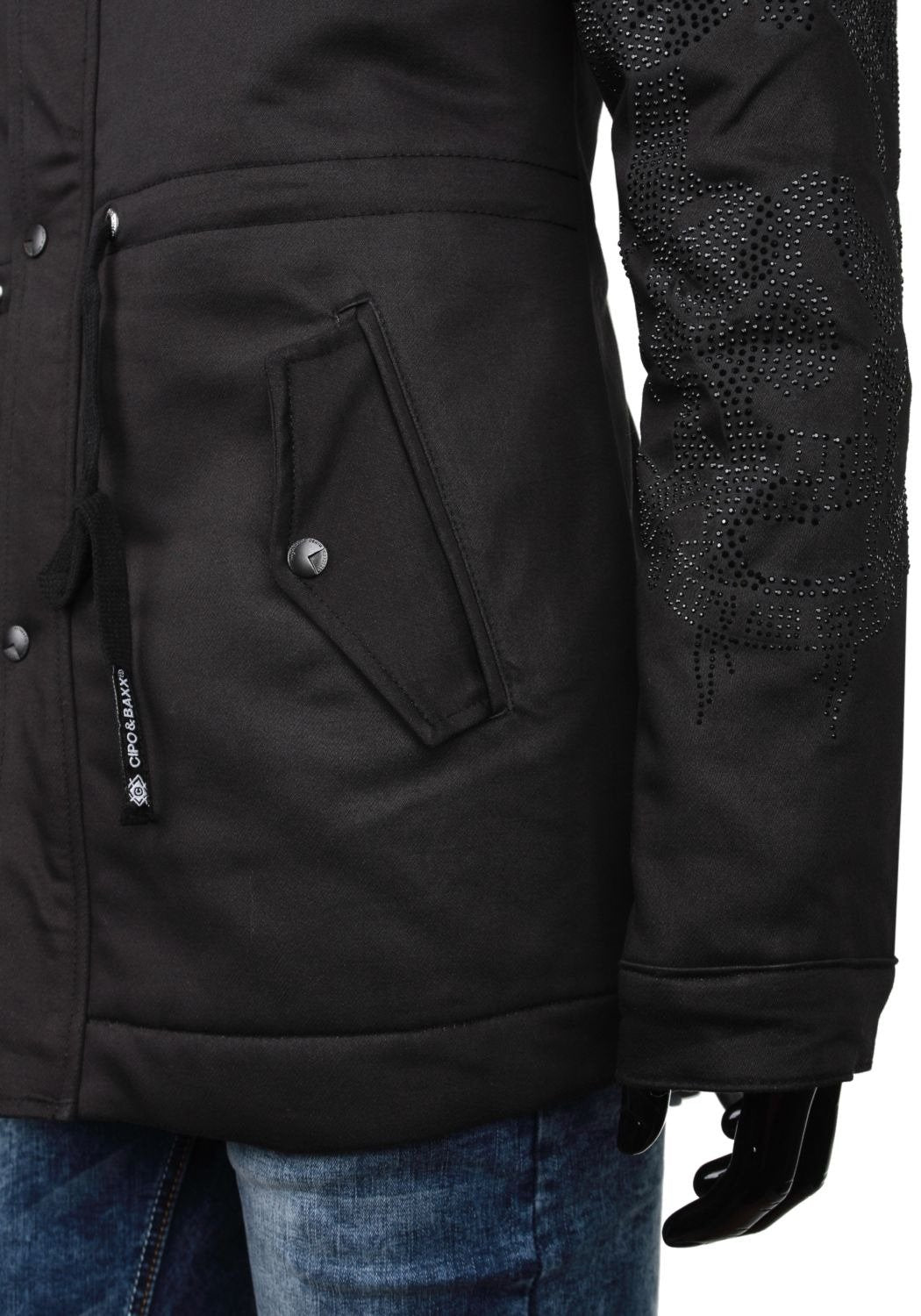 CJ195 kurtka męska ocieplana 