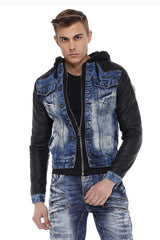 CJ235 Chaqueta azul para hombre