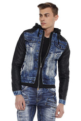 CJ235 Chaqueta azul para hombre