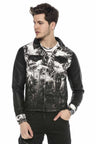 CJ252 Veste noire pour homme