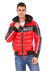  CJ268 Chaqueta roja de hombres