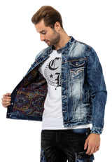 CJ279 Men's jacket Blue