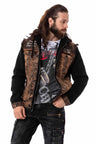 CJ287 Men's jacket hoods in a cool look