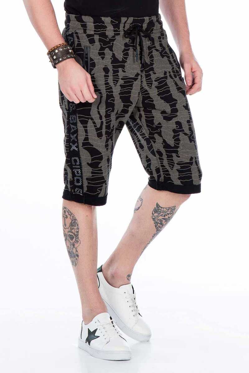 CK167 men Capri in a casual camouflage optics