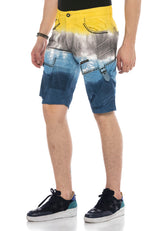 CK211 Men's Capri Jeanshorts of Markant wash and rivet