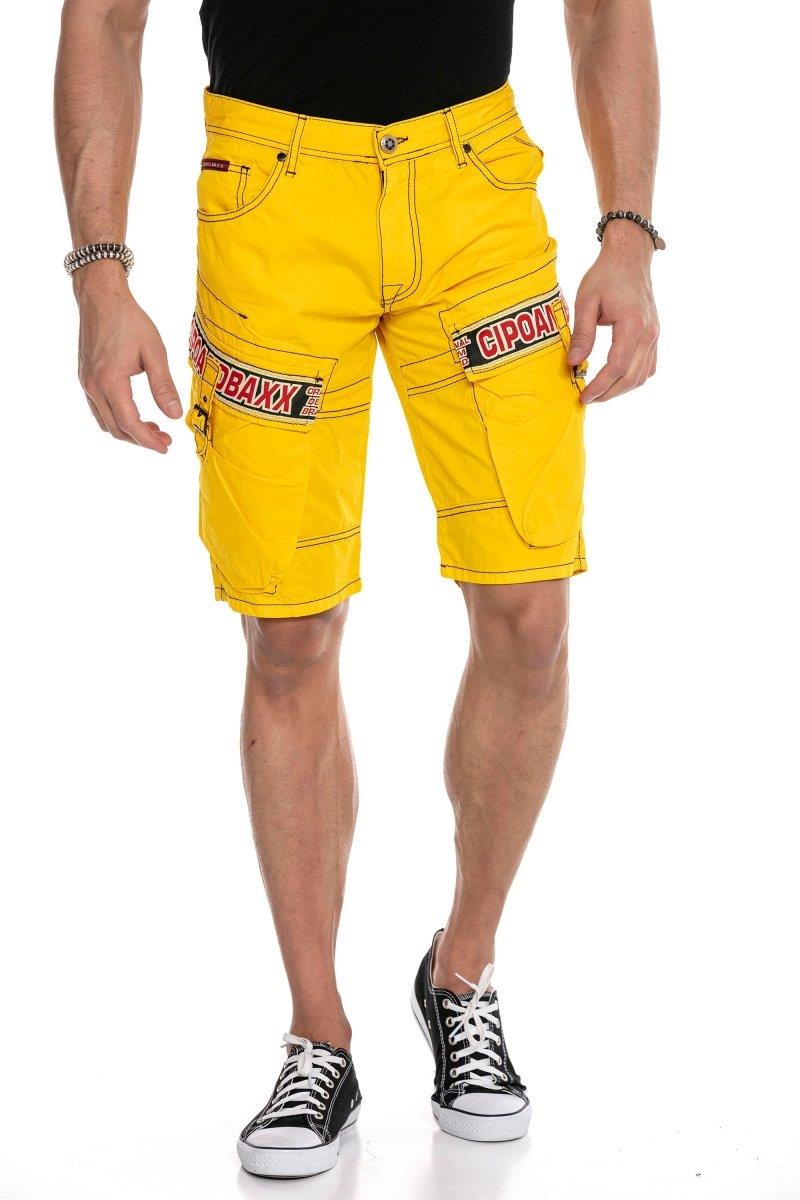 CK243 Heren Capri Shorts in de Zomer Look