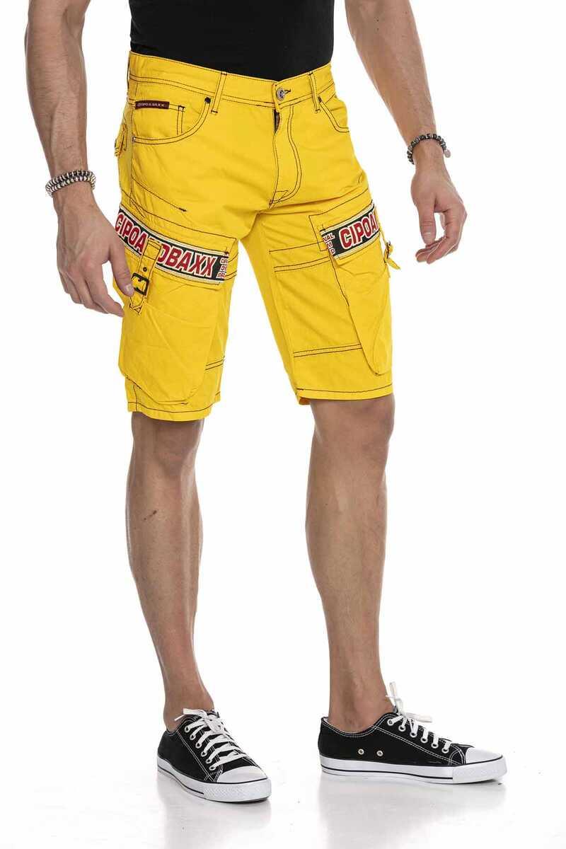 CK243 Herren Capri Shorts im Sommer Look