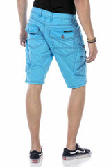 CK243 Herren Capri Shorts im Sommer Look