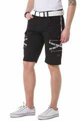 Ck253 men Capri shorts with trendy cargot pockets