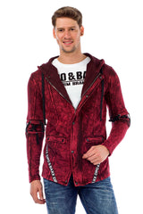 CL257 Felpa uomo con cappuccio