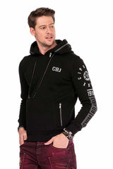 CL303 Men sudadera con capucha en una mirada fresca