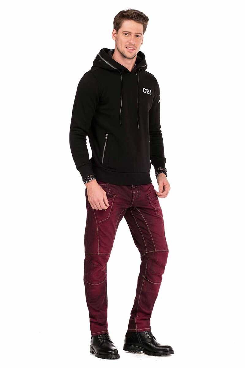 CL303 Men sudadera con capucha en una mirada fresca