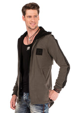 CL305 men sweatjackemmit layer look