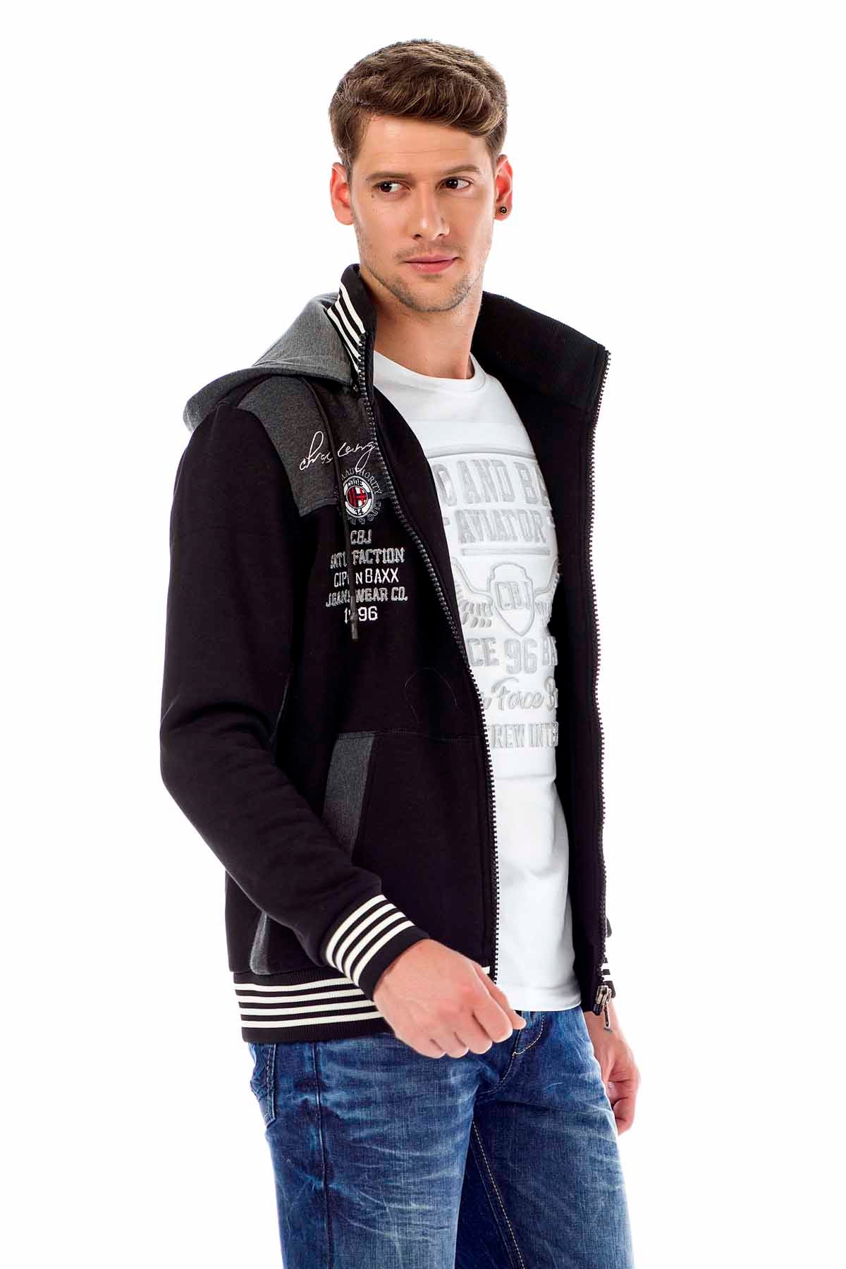 CL327 MEN'S HOODIE SWEATJACKET